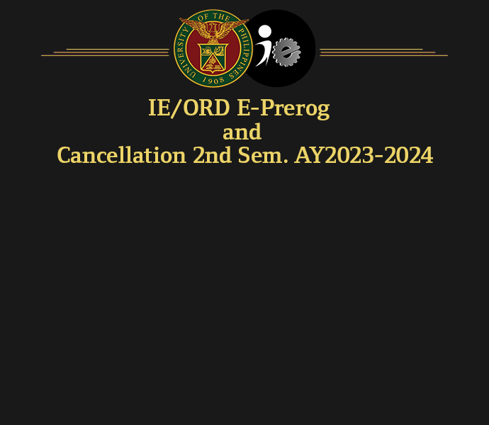 IE/ORD E-Prerog and Cancellation 2nd Sem. AY2023-2024
