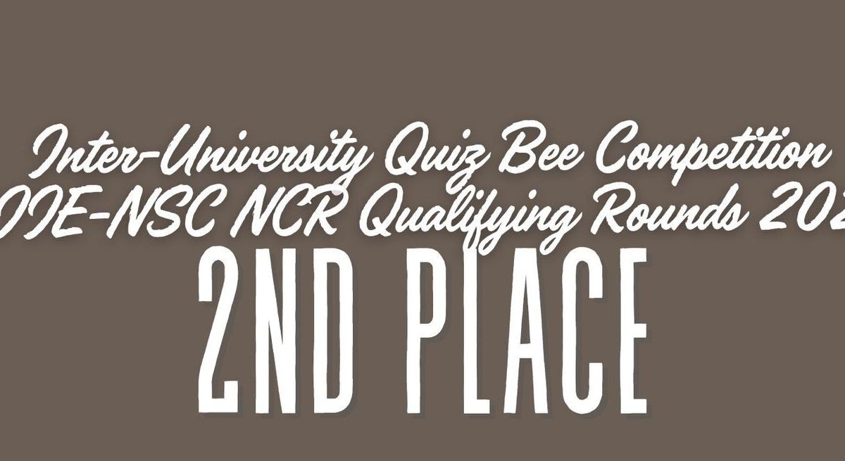 UP Diliman Secures 2nd Place at PIIE-NSC NCR Qualifiers!