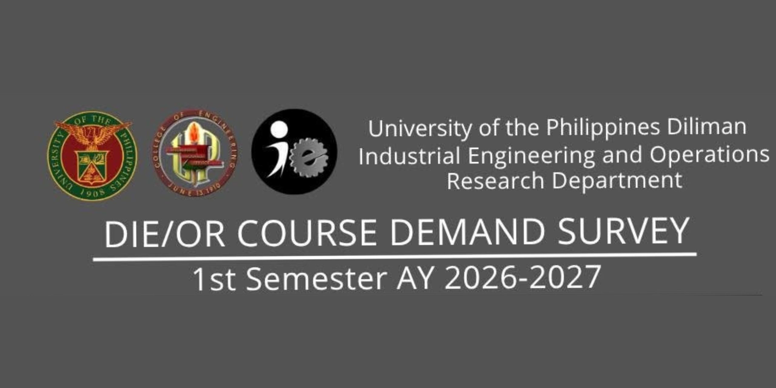 [Course Demand Survey] [AY 26-27A]
