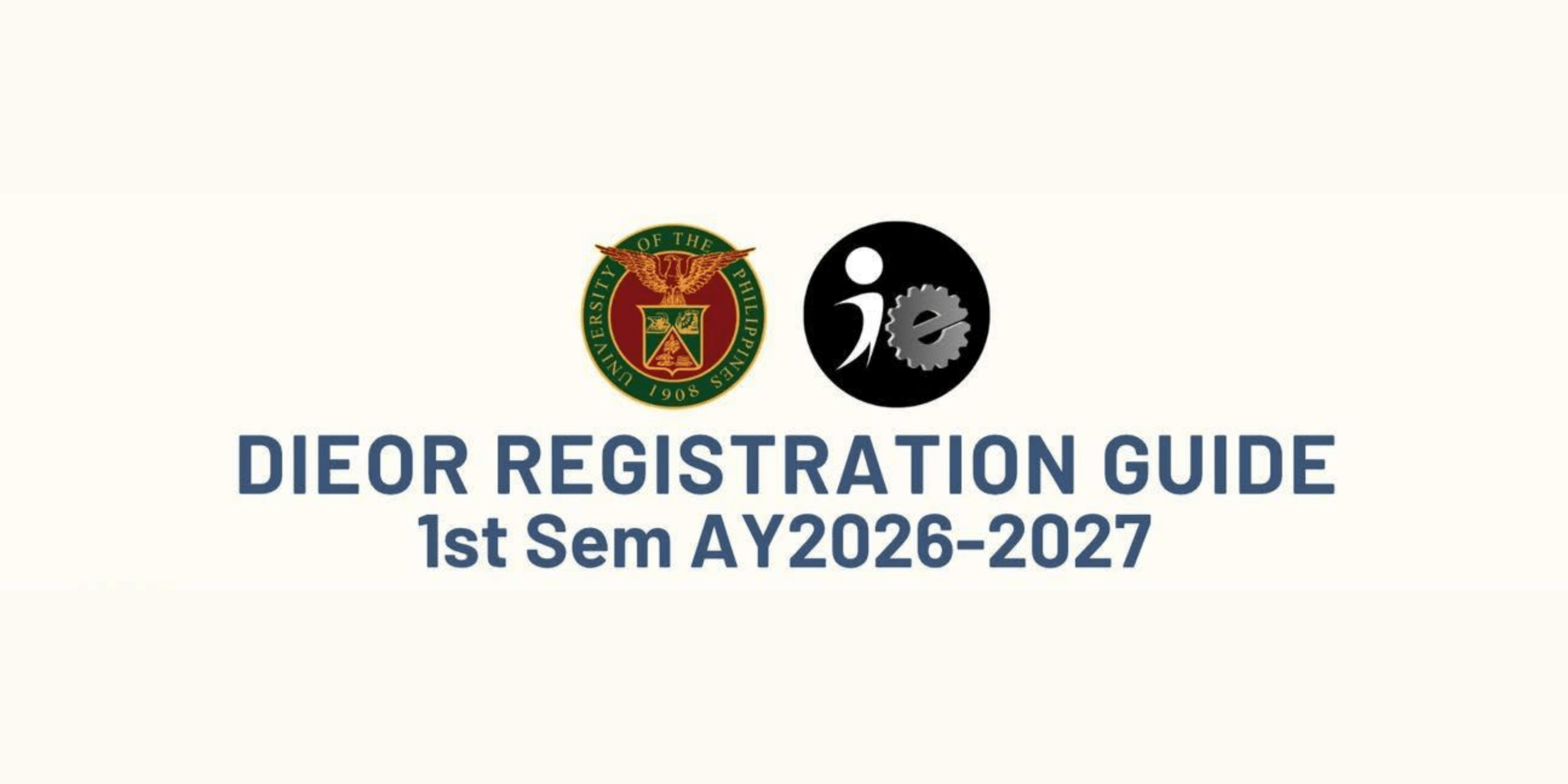 [Registration Announcements] [AY 26-27A]