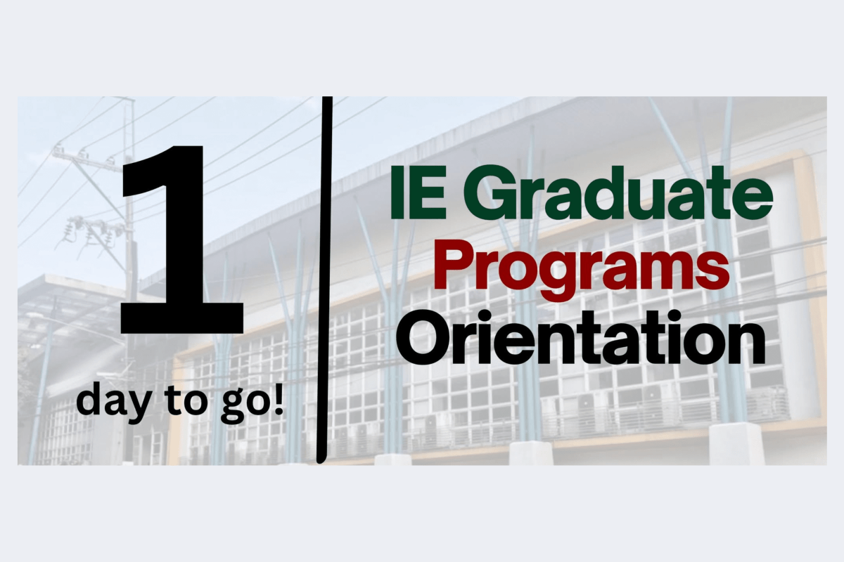 1 DAY TO GO!